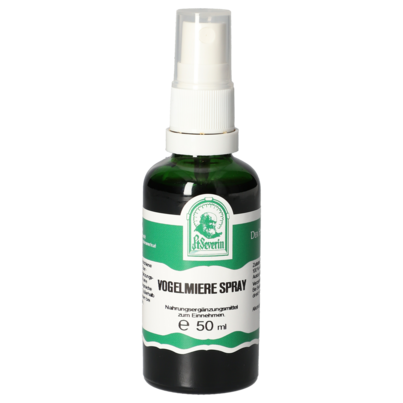 Sie sehen eine Packung VOGELMIERE SPRAY 50 ML, Produktbild: 01 VOGELMIERE SPRAY 50 ML, A-Nr.: 5835028 - 01