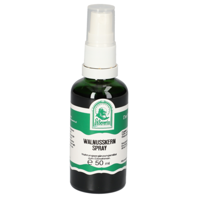 Sie sehen eine Packung WALNUSSKERN SPRAY 50 ML, Produktbild: 01 WALNUSSKERN SPRAY 50 ML, A-Nr.: 5902954 - 01