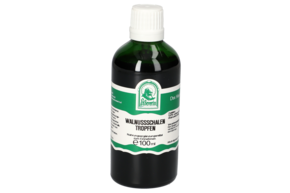 Sie sehen eine Packung WALNUSSSCHALEN TROPFEN 100 ML, Produktbild: 01 WALNUSSSCHALEN TROPFEN 100 ML, A-Nr.: 5902977 - 01