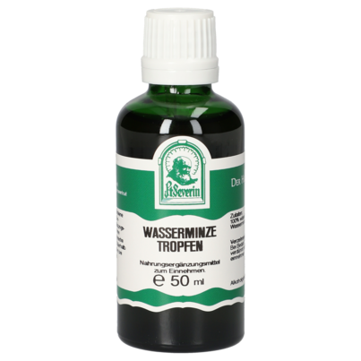 Sie sehen eine Packung WASSERMINZE TROPFEN 50 ML, Produktbild: 01 WASSERMINZE TROPFEN 50 ML, A-Nr.: 5935847 - 01