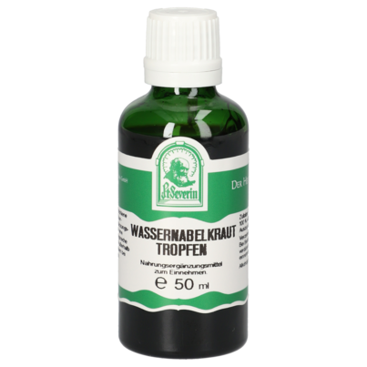 Sie sehen eine Packung WASSERNABELKRAUT TROPFEN 50 ML, Produktbild: 01 WASSERNABELKRAUT TROPFEN 50 ML, A-Nr.: 5832521 - 01