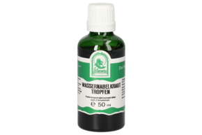Sie sehen eine Packung WASSERNABELKRAUT TROPFEN 50 ML, Produktbild: 01 WASSERNABELKRAUT TROPFEN 50 ML, A-Nr.: 5832521 - 01