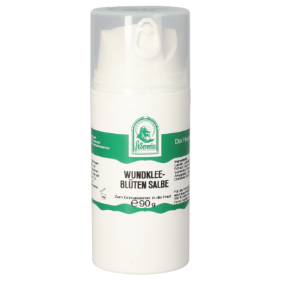 Sie sehen eine Packung WUNDKLEEBLUETEN SALBE 90 G, Produktbild: 01 WUNDKLEEBLUETEN SALBE 90 G, A-Nr.: 5853664 - 01
