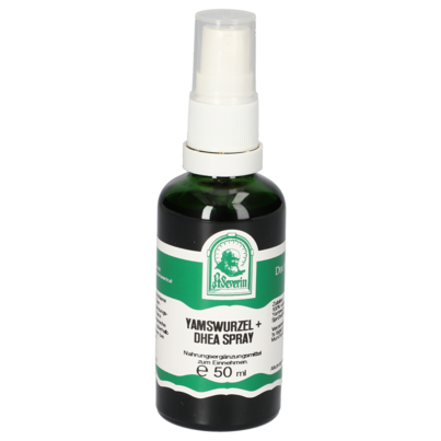 Sie sehen eine Packung YAMSWURZEL + DHEA SPRAY 50 ML, Produktbild: 01 YAMSWURZEL + DHEA SPRAY 50 ML, A-Nr.: 5903043 - 01