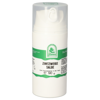 Sie sehen eine Packung ZIMTZWEIGE SALBE 90 G, Produktbild: 01 ZIMTZWEIGE SALBE 90 G, A-Nr.: 5719500 - 01