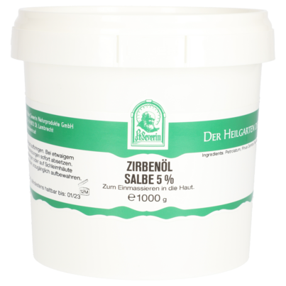 ZIRBENOEL SALBE 5% 1000 G, A-Nr.: 5802939 - 01