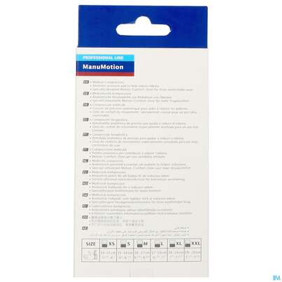 Sie sehen eine Packung Actimove Aktivbandage Manumotion Links M 7349744 1st, Produktbild: 04 Actimove Aktivbandage Manumotion Links M 7349744 1st, A-Nr.: 5059966 - 04