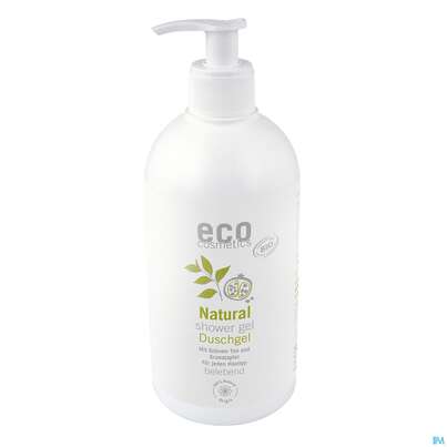 Sie sehen eine Packung Eco Cosmetics Bio/koerperpflege Duschgel Gruener Tee Granatapfel 500ml, Produktbild: 01 Eco Cosmetics Bio/koerperpflege Duschgel Gruener Tee Granatapfel 500ml, A-Nr.: 5584201 - 01