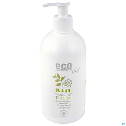 Sie sehen eine Packung Eco Cosmetics Bio/koerperpflege Duschgel Gruener Tee Granatapfel 500ml, Produktbild: 02 Eco Cosmetics Bio/koerperpflege Duschgel Gruener Tee Granatapfel 500ml, A-Nr.: 5584201 - 02