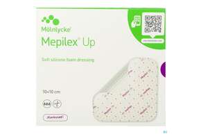 Schaumverband Mepilex/silikon Up 10x10cm 10st, A-Nr.: 5900122 - 01