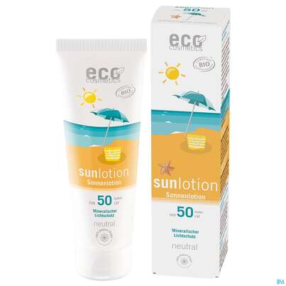 Sonnenprodukte Eco/cosmetics Bio Lotion Lsf50 Ohne Duft 125ml, A-Nr.: 5922359 - 02