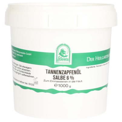 TANNENZAPFENÖL SALBE 6% 1000 G, A-Nr.: 5802744 - 01
