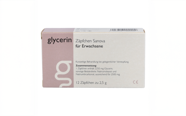 Glycerin Zäpfchen Sanova MP für Erwachsene, A-Nr.: 5947299 - 01