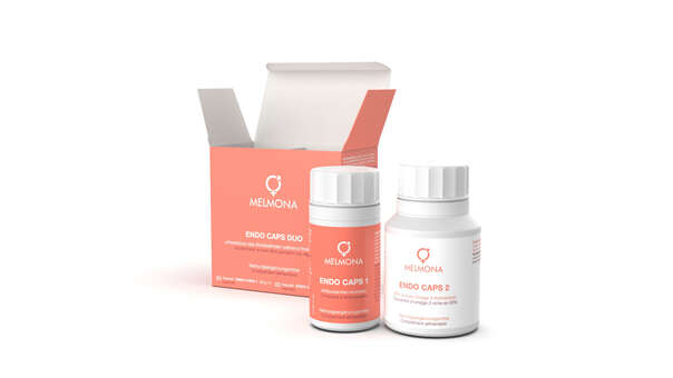 Sie sehen eine Packung ENDO CAPS DUO, Produktbild: 01 ENDO CAPS DUO, A-Nr.: 5920633 - 01