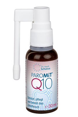 Sie sehen eine Packung ParoMit® Q10 Dental-Spray, Produktbild: 02 ParoMit® Q10 Dental-Spray, A-Nr.: 5806127 - 02