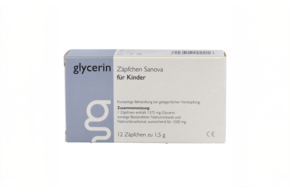 Glycerin Zäpfchen Sanova MP für Kinder, A-Nr.: 5947307 - 01