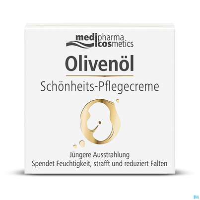 Sie sehen eine Packung Oliven Oel Dr.theiss Schoenheits-elixir Pflegecreme 50ml, Produktbild: 03 Oliven Oel Dr.theiss Schoenheits-elixir Pflegecreme 50ml, A-Nr.: 4270713 - 03