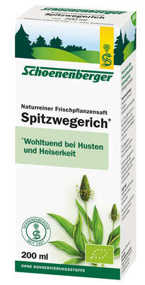Schoenenberger Bio-Pflanzensaft Spitzwegerich, A-Nr.: 2579292 - 01