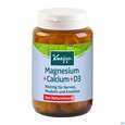 Sie sehen eine Packung Magnesium +calcium Tabl Kneipp 150st, Produktbild: 06 Magnesium +calcium Tabl Kneipp 150st, A-Nr.: 2280038 - 06