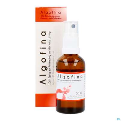 Algofina 10% Spray Z Anw.auf Der Haut Lösung 50ml, A-Nr.: 4478336 - 10