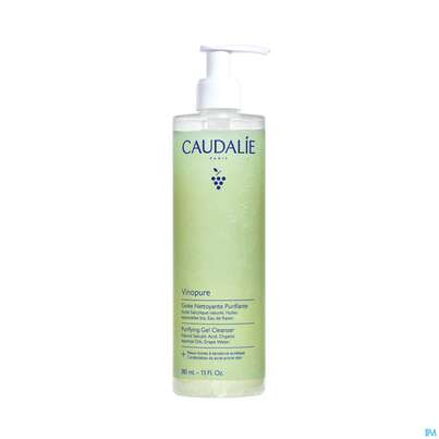 Sie sehen eine Packung Caudalie Vinopure Reinigungsgel 385ml, Produktbild: 01 Caudalie Vinopure Reinigungsgel 385ml, A-Nr.: 5727511 - 01