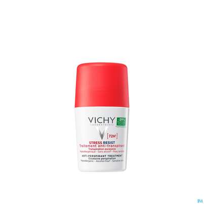 Sie sehen eine Packung Vichy Deodorant Stress Resist 72h 50ml, Produktbild: 03 Vichy Deodorant Stress Resist 72h 50ml, A-Nr.: 4406006 - 03