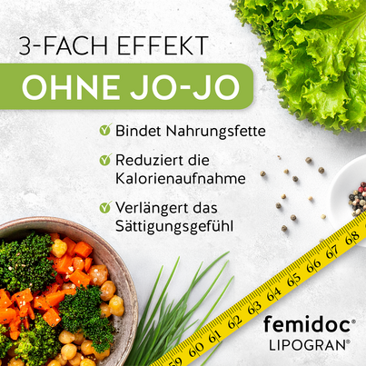 Sie sehen eine Packung femidoc® LIPOGRAN®, Produktbild: 04 femidoc® LIPOGRAN®, A-Nr.: 5858207 - 04
