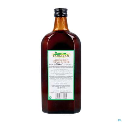 Artischocken Elixier +papaya 500ml, A-Nr.: 0942736 - 04