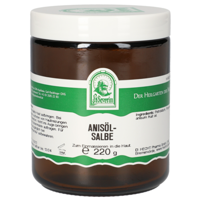 Sie sehen eine Packung ANISOEL SALBE 220G, Produktbild: 01 ANISOEL SALBE 220G, A-Nr.: 5061940 - 01