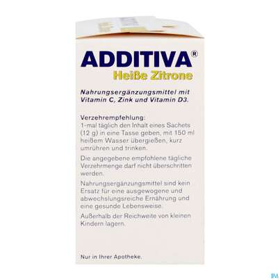 Additiva Pulver Heisse Zitrone 10012 10st, A-Nr.: 5810086 - 11