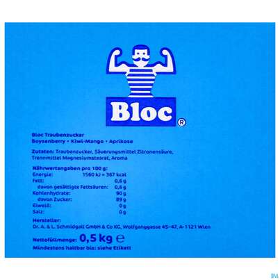 Sie sehen eine Packung Bloc Traubzu Misch-exotic 500g, Produktbild: 06 Bloc Traubzu Misch-exotic 500g, A-Nr.: 2416147 - 06