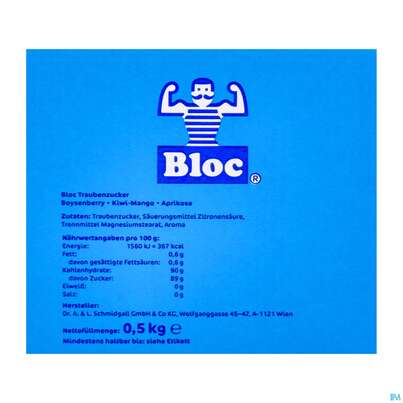 Sie sehen eine Packung Bloc Traubzu Misch-exotic 500g, Produktbild: 05 Bloc Traubzu Misch-exotic 500g, A-Nr.: 2416147 - 05