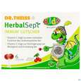 Sie sehen eine Packung Immun Lutscher Kids -dr.theiss Herbalsept 6st, Produktbild: 01 Immun Lutscher Kids -dr.theiss Herbalsept 6st, A-Nr.: 5947862 - 01