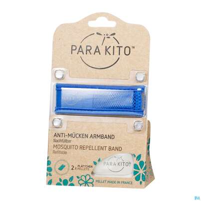 Sie sehen eine Packung Insektenschutz/armband Para Kito Gemustert 1st, Produktbild: 02 Insektenschutz/armband Para Kito Gemustert 1st, A-Nr.: 4516545 - 02