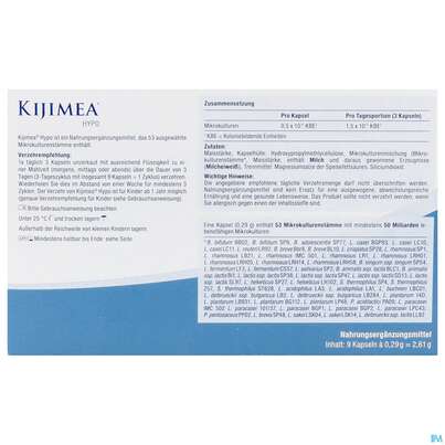 Kijimea Kapseln Hypo 9st, A-Nr.: 5916028 - 02