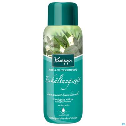 Sie sehen eine Packung Kneipp Aroma/pflegeschaumbad Erkaeltungszeit 91057 400ml, Produktbild: 01 Kneipp Aroma/pflegeschaumbad Erkaeltungszeit 91057 400ml, A-Nr.: 3477493 - 01