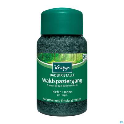 Sie sehen eine Packung Kneipp Badekristalle Waldbad 600g, Produktbild: 01 Kneipp Badekristalle Waldbad 600g, A-Nr.: 4354137 - 01