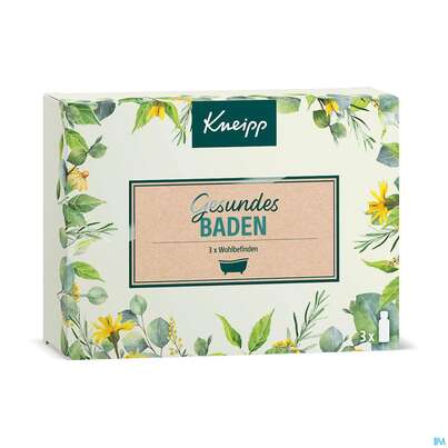 Kneipp Geschenkpackung Gesundes Baden 3x20m 1pk, A-Nr.: 4562315 - 01