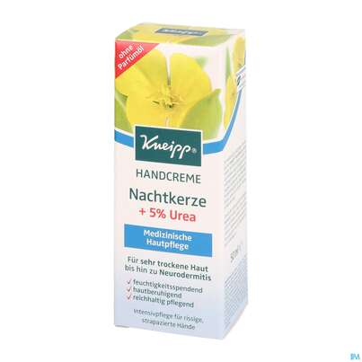 Kneipp Handcreme Nachtkerze +5% Urea 50ml, A-Nr.: 3884353 - 02