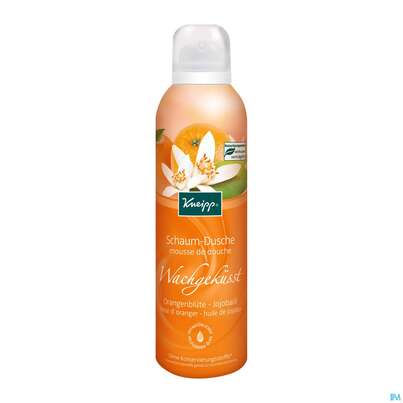 Sie sehen eine Packung Kneipp Schaumdusche Wachgekuesst 200ml, Produktbild: 01 Kneipp Schaumdusche Wachgekuesst 200ml, A-Nr.: 4197206 - 01