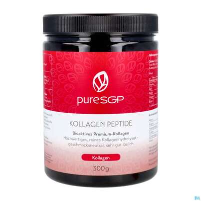Sie sehen eine Packung Kollagen Peptide/puresgp 300g, Produktbild: 01 Kollagen Peptide/puresgp 300g, A-Nr.: 5942652 - 01