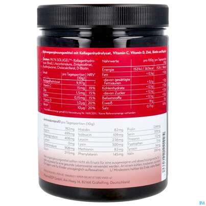 Sie sehen eine Packung Kollagen Peptide/puresgp 300g, Produktbild: 02 Kollagen Peptide/puresgp 300g, A-Nr.: 5942652 - 02