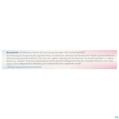 Lactofem Milchsaeure Vaginalzaepfchen 7st, A-Nr.: 5923525 - 06