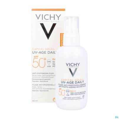 Sonnenprodukte Vichy/capital Soleil Uv-age Daily Lsf 50+ 80ml, A-Nr.: 5893356 - 12