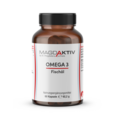 Sie sehen eine Packung Magdaktiv OMEGA 3 FISCHÖL Kapseln, 60Stk., Produktbild: 01 Magdaktiv OMEGA 3 FISCHÖL Kapseln, 60Stk., A-Nr.: 8050842 - 01