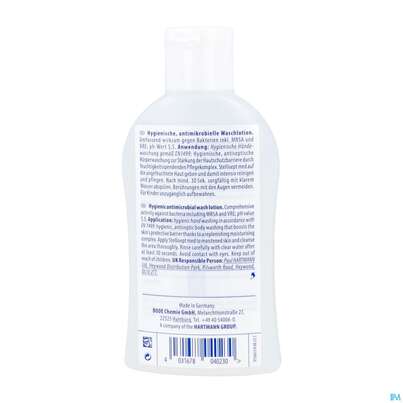 Sie sehen eine Packung Stellisept Med Antimikrob.waschlotion -hartmann 100ml, Produktbild: 03 Stellisept Med Antimikrob.waschlotion -hartmann 100ml, A-Nr.: 3699199 - 03