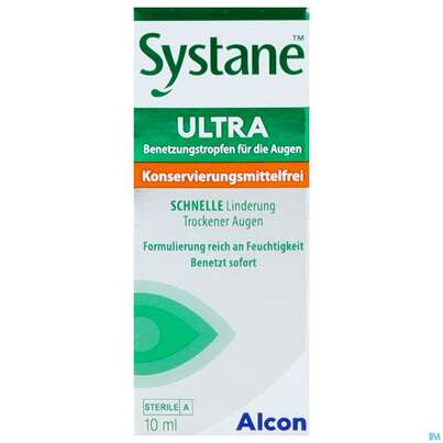 Sie sehen eine Packung Augentropfen Systane/complete Benetzungstropfen Ohne Konservierung 10ml, Produktbild: 01 Augentropfen Systane/complete Benetzungstropfen Ohne Konservierung 10ml, A-Nr.: 5615025 - 01