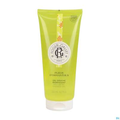 Sie sehen eine Packung Roger & Gallet Fleur D Osmanthus Showergel 200ml, Produktbild: 02 Roger & Gallet Fleur D Osmanthus Showergel 200ml, A-Nr.: 5669742 - 02