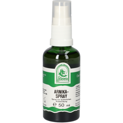 Sie sehen eine Packung ARNIKA SPRAY 50 G, Produktbild: 01 ARNIKA SPRAY 50 G, A-Nr.: 4443409 - 01