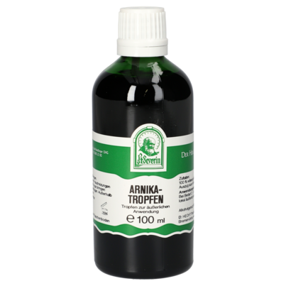 Sie sehen eine Packung ARNIKA TROPFEN 100 ML, Produktbild: 01 ARNIKA TROPFEN 100 ML, A-Nr.: 4312682 - 01